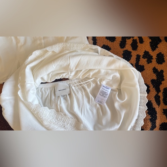 Reformation Valetta Two Piece In White, brand new, never worn, no flaws. - Picture 16 of 16